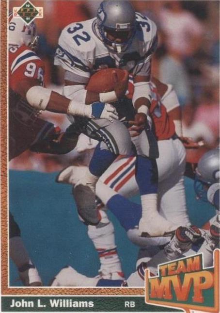 1991 Upper Deck John L. Williams #476