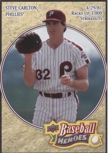 2008 Upper Deck Baseball Heroes - Steve Carlton #139