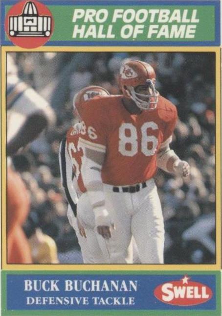 Salón de la Fama del Fútbol Americano Swell Pro 1990 Buck Buchanan #149