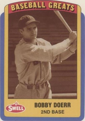 1990 Swell Baseball Greats - Bobby Doerr #96