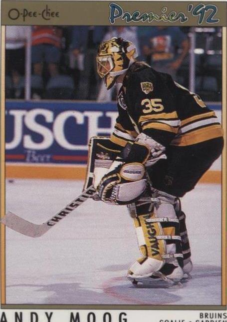 1991-92 O-Pee-Chee Premier - Andy Moog #133