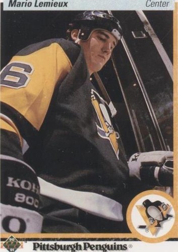 1990-91 Upper Deck #144 Mario Lemieux (ref 222352) | eBay