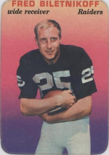 1970 Topps Super Glossy Fred Biletnikoff #32