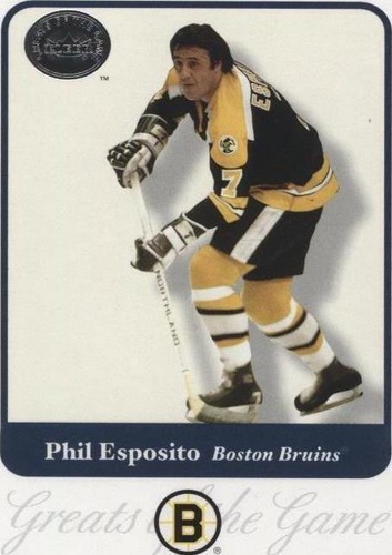 2001-02 Fleer Greats of the Game - Phil Esposito #5