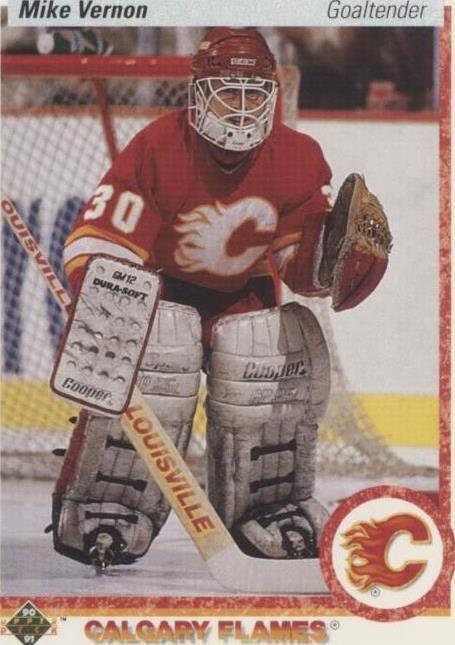1990-91 Upper Deck - Mike Vernon #254