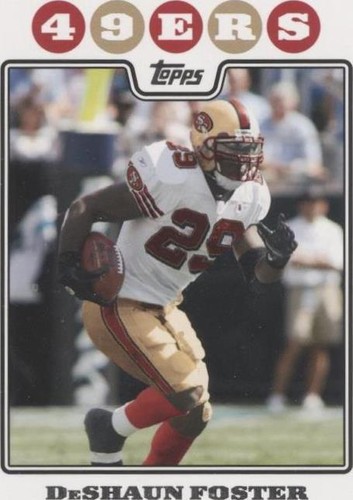 2008 Topps DeShaun Foster #58