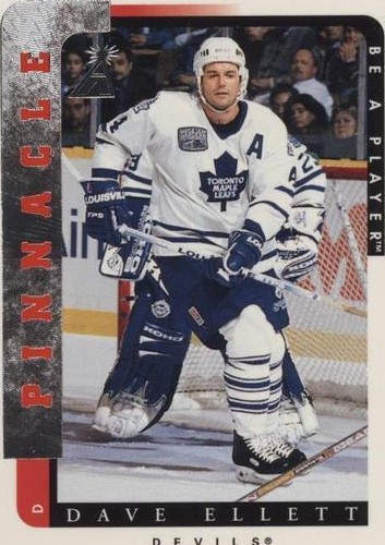 1996-97 Pinnacle Be A Player - Dave Ellett #177