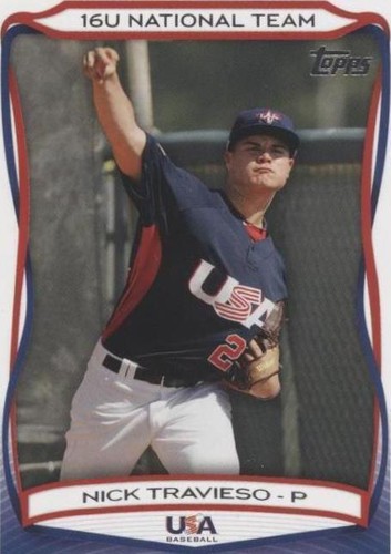 2010 Topps USA Baseball Team - Nick Travieso #USA-64