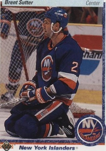 1990-91 Upper Deck - Brent Sutter #249