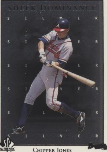 1998 SP Authentic - Chipper Jones #SD25