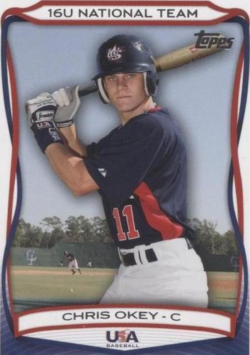 2010 Topps USA Baseball Team - Chris Okey #USA-57