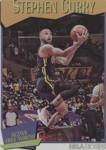 2021-22 Panini NBA Hoops Stephen Curry SLAM!!! SSP HOLO