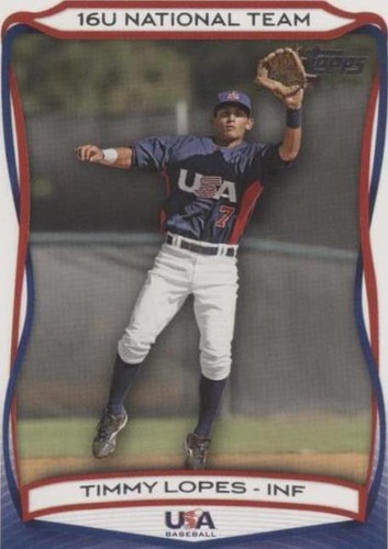 2010 Topps USA Baseball Team - Tim Lopes #USA-55