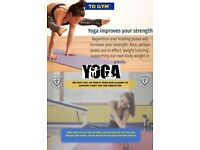 YOGA CLASSES AT TO GYM TEMPLE FORTUNE FOR ALL SKILL LEVELS