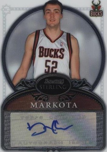 2006-07 Bowman Sterling - Damir Markota #76