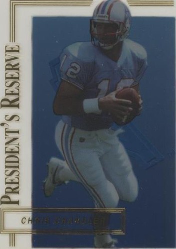 1996 Collector's Edge President's Reserve Chris Chandler #272