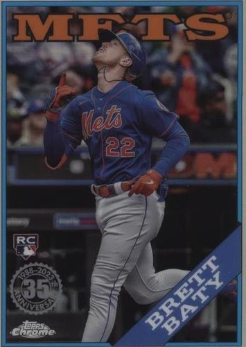 2023 Topps Chrome Update Series - Brett Baty #88CU-15