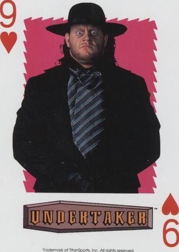 1991 U.S. Playing Card WWF - Undertaker #9H