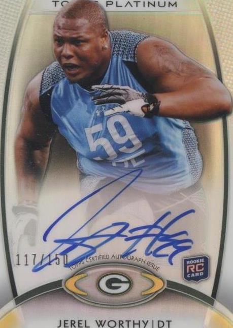 2012 Topps Platinum Jerel Worthy #164