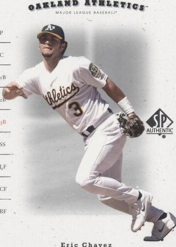 2001 SP Authentic - Eric Chavez #5
