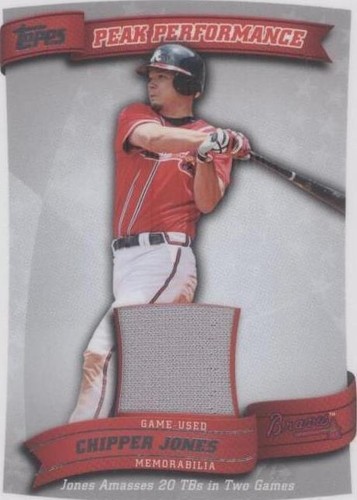 2010 Topps - Chipper Jones #PPR-CJ