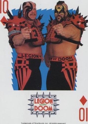 1991 U.S. Playing Card WWF - Legion of Doom #10D