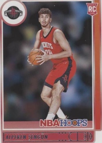 Alperen sengun サイン入り NBA Hoopsカード 2024-25 Panini NBA Hoops ALPEREN SENGUN Rookie Remembrance