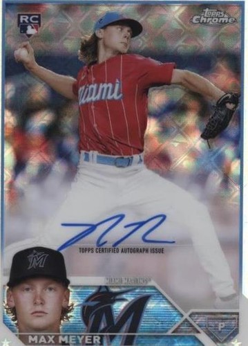 2023 Topps Chrome Logofractor Edition - Max Meyer #RCA-MM