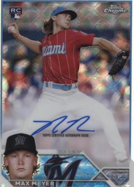 2023 Topps Chrome Logofractor Edition - Max Meyer #RCA-MM