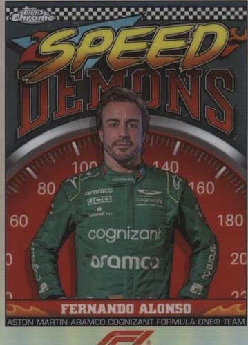 2023 Topps Chrome Formula 1 - Fernando Alonso #SD-FA