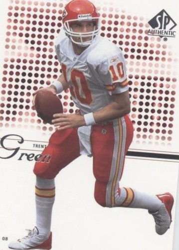 2002 SP Authentic Trent Green #72