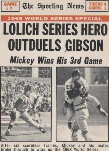 1969 O-Pee-Chee - Mickey Lolich #168