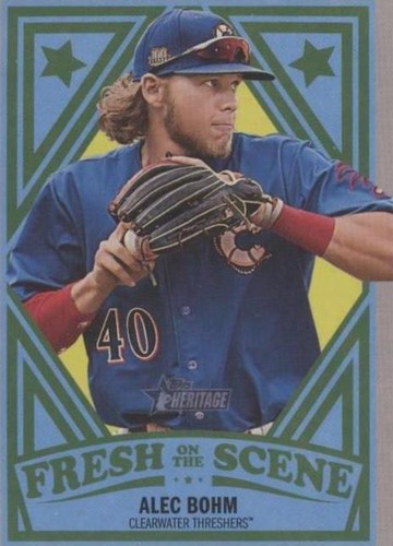 2019 Topps Heritage Minor League Edition - Alec Bohm #FOS-29