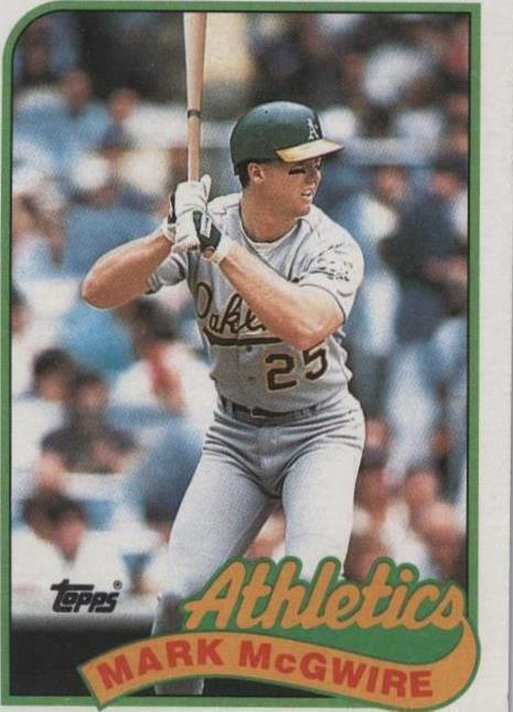 Topps 1989 - Mark McGwire #70