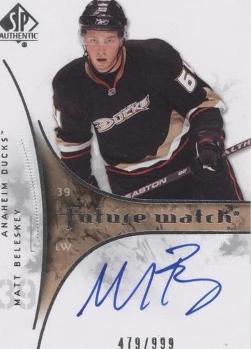 2009-10 SP Authentic - Matt Beleskey #229