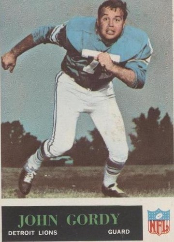 1965 Philadelphia John Gordy #62