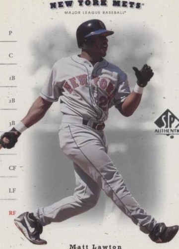 2001 SP Authentic - Matt Lawton #205