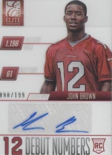 2014 Panini Elite John Brown #JB