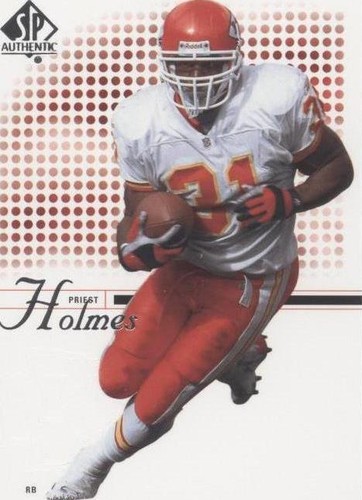 2002 SP Authentic Priest Holmes #73