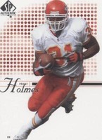 2002 SP Authentic Priest Holmes #73