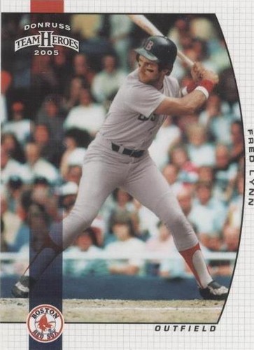 2005 Donruss Team Heroes - Fred Lynn #58