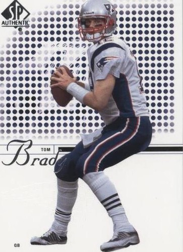 2002 SP Authentic Tom Brady #1