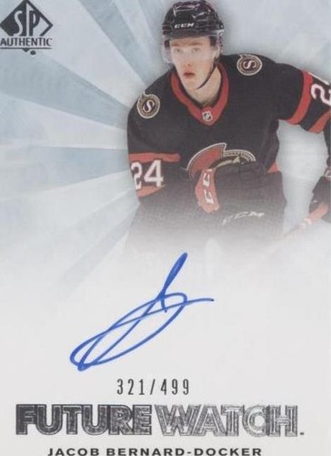 2021-22 SP Authentic - Jacob Bernard-Docker #RFWA-JB