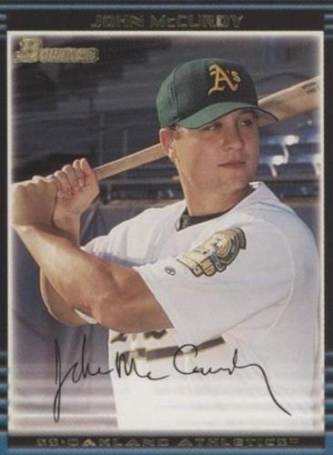 2002 Bowman Draft Picks & Prospects - John Mccurdy #BDP26