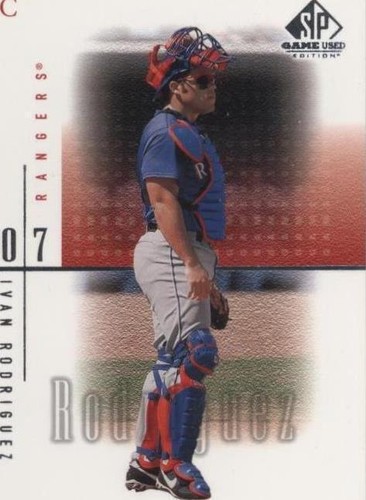 2001 SP Game Used Edition - Ivan Rodriguez #17