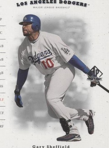 2001 SP Authentic - Gary Sheffield #61