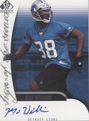 2005 SP Authentic Mike Williams #SOT-MW