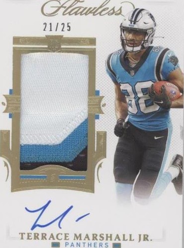 2021 Panini Flawless Terrace Marshall Jr. #RPA-TMA
