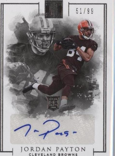 2016 Panini Impeccable Jordan Payton #119