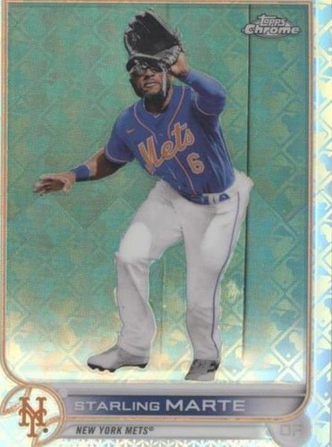 2022 Topps Chrome Logofractor Edition - Starling Marte #29